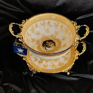 کاسه-بشقاب-سورمه-ای-بازرگانی-شاهمرادی