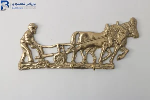 جاکلیدی-مرد-اسب-برنجی-برنزی
